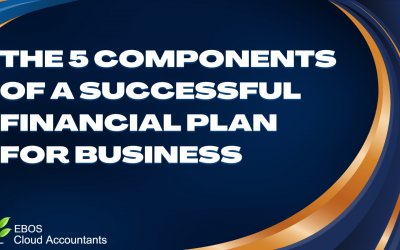 The 5 components of a successful financial plan for business